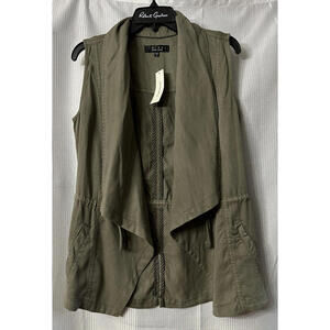NWT‎ Trixxi Clothing Company  Womens Open Front Sleeveless Vest Size S